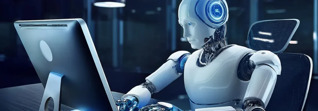 AIが解析しているイメージ