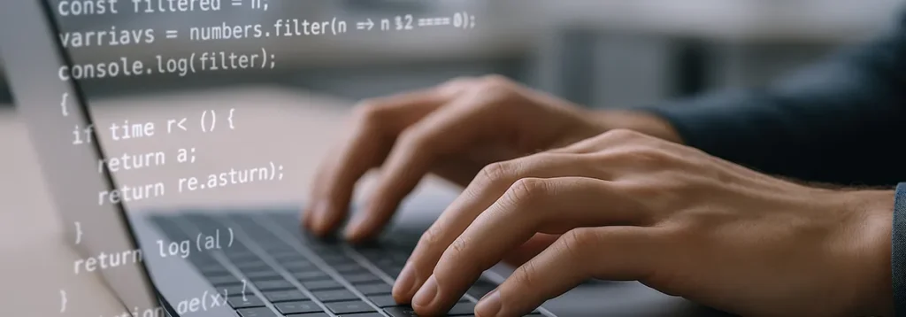 PCと言語が並んでいるイメージ